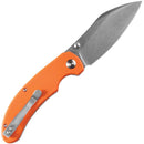 Kansept Knives Nesstreet Folding Knife 3.5" CPM S35VN Steel Blade Orange G10 Handle 1039A5 -Kansept Knives - Survivor Hand Precision Knives & Outdoor Gear Store