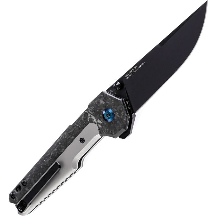 Kansept Knives EDC Tac Folding Knife 3.25" CPM S35VN Steel Blade Titanium/Carbon Fiber Handle 2009A1 -Kansept Knives - Survivor Hand Precision Knives & Outdoor Gear Store