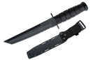 KA-BAR Fixed Knife 8" 1095 Steel Tanto Blade Black Rubber G / Carbon Steel Handle 1245 -Ka-Bar - Survivor Hand Precision Knives & Outdoor Gear Store