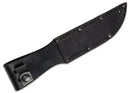 KA-BAR Short Fixed Knife 5.25" 1095 Steel Blade Black Grooved Rubber G Handle 1255 -Ka-Bar - Survivor Hand Precision Knives & Outdoor Gear Store