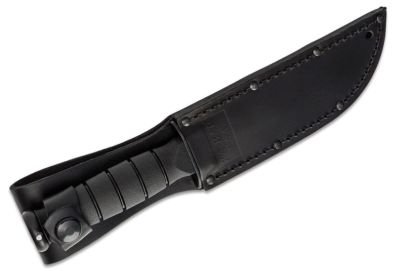 KA-BAR Short Fixed Knife 5.25" 1095 Steel Blade Rubber G / Thermoplastic Handle 1256 -Ka-Bar - Survivor Hand Precision Knives & Outdoor Gear Store