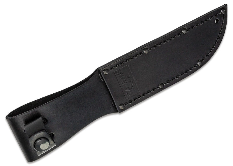 KA-BAR Short Fixed Knife 5.25" 1095 Steel Blade Rubber G / Thermoplastic Handle 1256 -Ka-Bar - Survivor Hand Precision Knives & Outdoor Gear Store