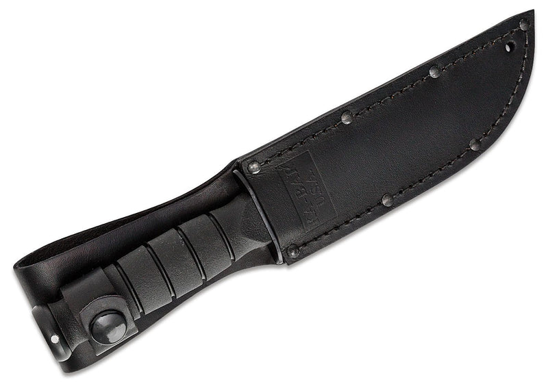 KA-BAR Short Fixed Knife 5.25" 1095HC Steel Blade Rubber G Thermoplastic Elastomer Handle 1257 -Ka-Bar - Survivor Hand Precision Knives & Outdoor Gear Store