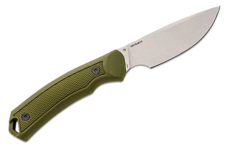 Kershaw Fixed Knife 3.90" D2 Tool Steel Blade Polypropylene With Rubber Handle 1883 -Kershaw - Survivor Hand Precision Knives & Outdoor Gear Store