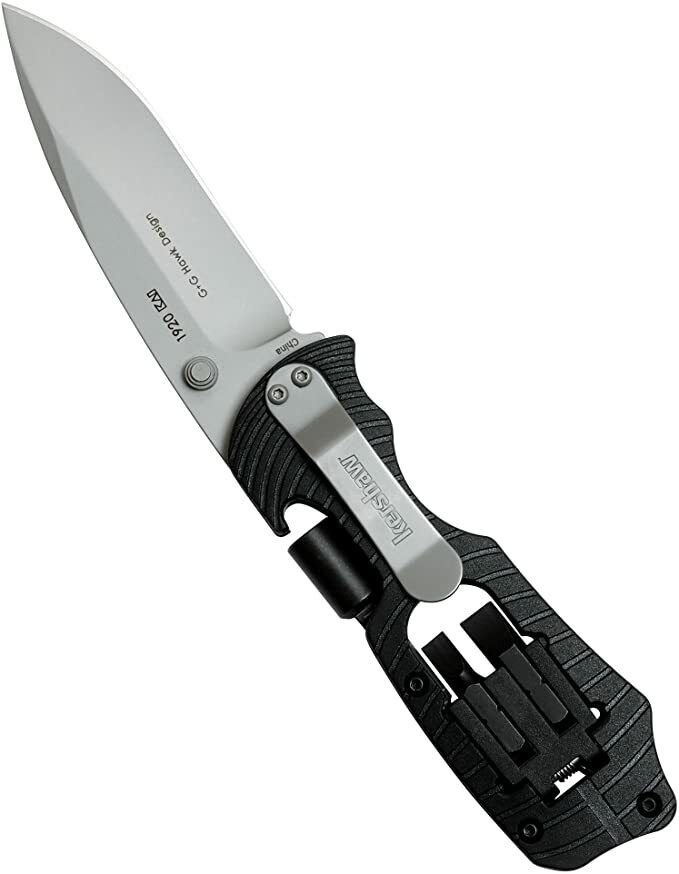 Kershaw Select Fire Multi-Tool Folding Knife 3.25" 8Cr13MoV Steel Blade GRN Handle 1920X -Kershaw - Survivor Hand Precision Knives & Outdoor Gear Store