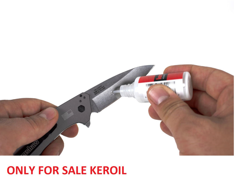 Kershaw Knife Oil Smoother Operation Anti-Corrosion Even Conditioning Non-Toxic KEROIL -Kershaw - Survivor Hand Precision Knives & Outdoor Gear Store