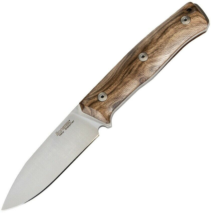 LionSTEEL B35 Fixed Knife 3.5" Sleipner Tool Steel Blade Walnut Handle B35WN -LionSTEEL - Survivor Hand Precision Knives & Outdoor Gear Store