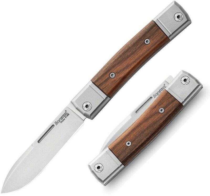 LionSTEEL BestMan BM2 CF Folding Knife 2.88" M390 Steel Blade Santos Wood Handle BM2ST -LionSTEEL - Survivor Hand Precision Knives & Outdoor Gear Store