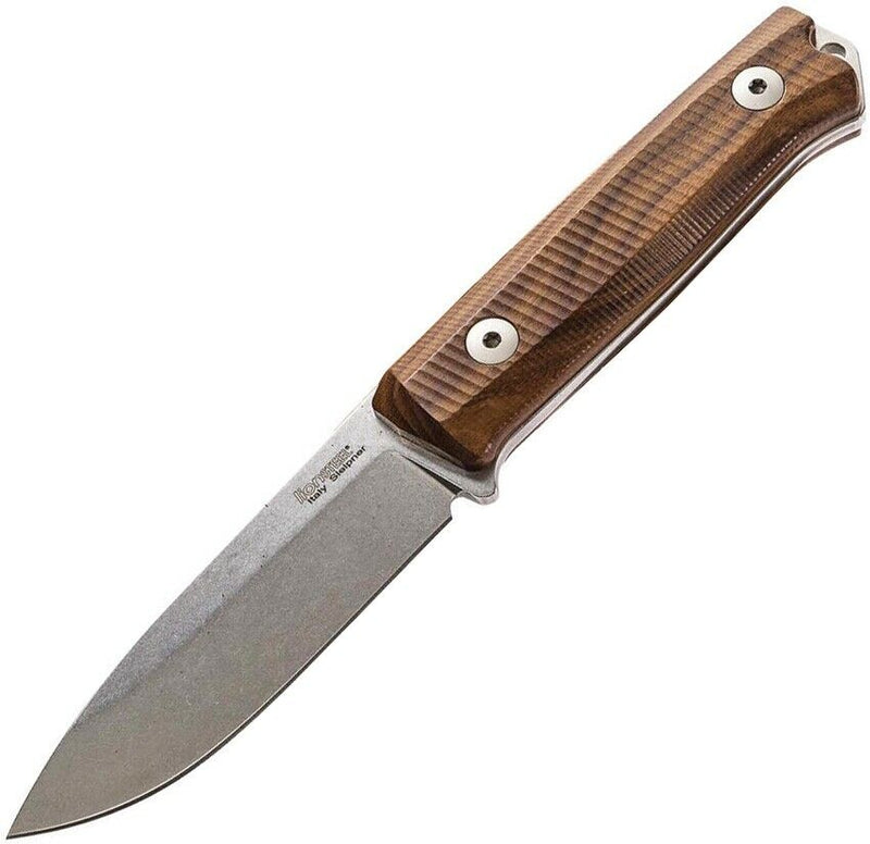 LionSTEEL Bushcraft Fixed Knife 3.8" Sleipner Tool Full Blade Santos Wood Handle B40ST -LionSTEEL - Survivor Hand Precision Knives & Outdoor Gear Store