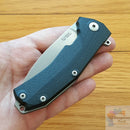 LionSTEEL KUR Linerlock Folding Knife 3.375" Sleipner Blade Black G10 Handle KURBK -LionSTEEL - Survivor Hand Precision Knives & Outdoor Gear Store