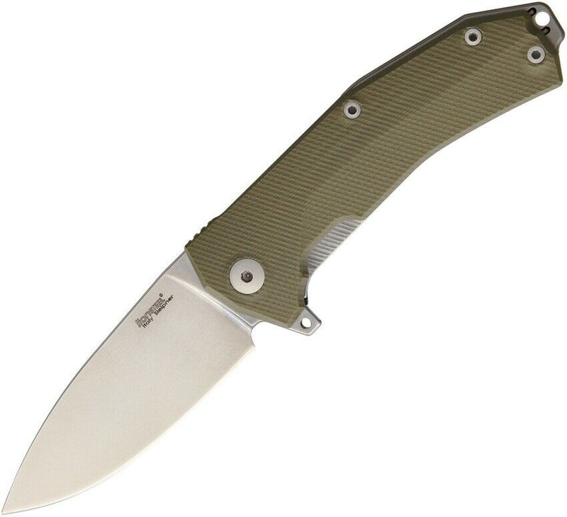 LionSTEEL KUR Linerlock Folding Knife 3.375" Sleipner Blade Green G10 Handle KURGR -LionSTEEL - Survivor Hand Precision Knives & Outdoor Gear Store