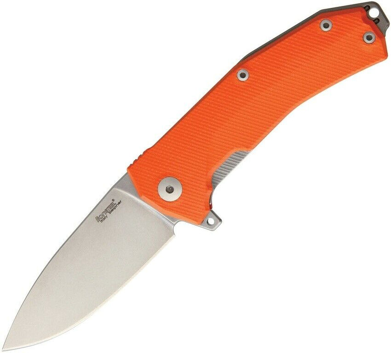 LionSTEEL KUR Folding Knife 3.375" Sleipner Drop Point Blade Orange G10 Handle KUROR -LionSTEEL - Survivor Hand Precision Knives & Outdoor Gear Store