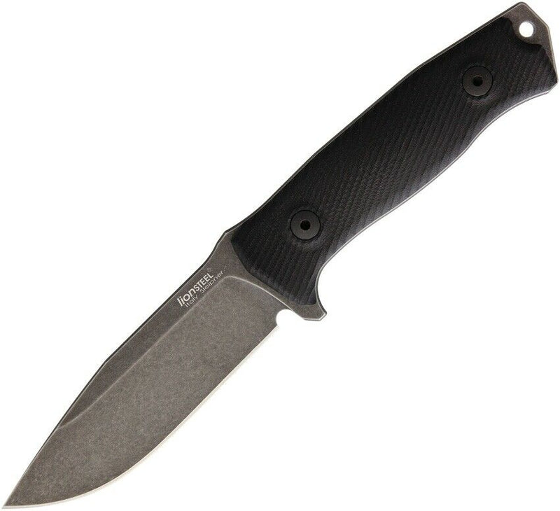 LionSTEEL Fixed Knife 4.5" Sleipner 60-61 Full Tang Blade Black G-10 Handle M5BG10 -LionSTEEL - Survivor Hand Precision Knives & Outdoor Gear Store