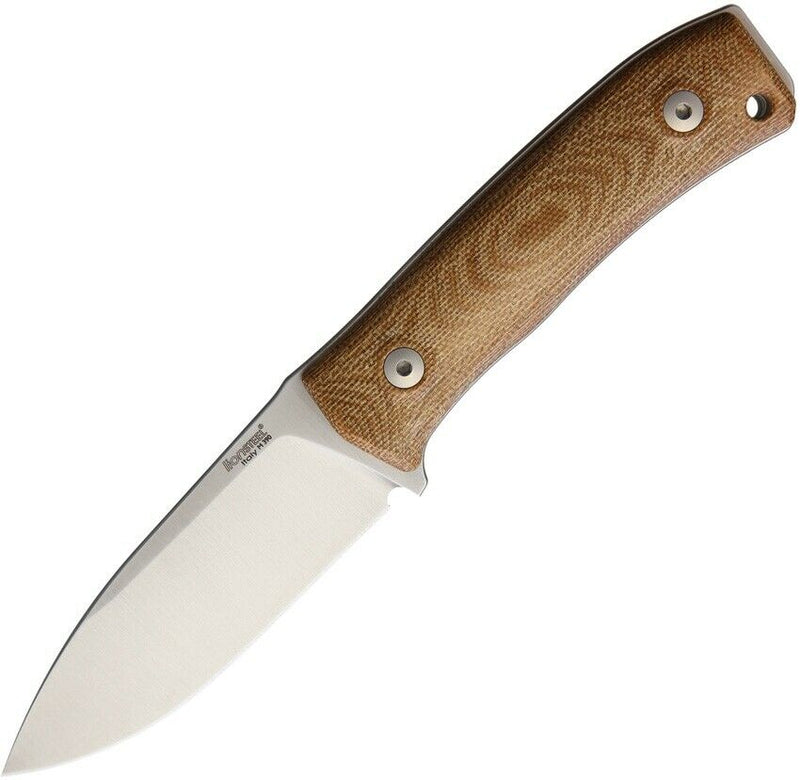 LionSTEEL Fixed Knife 3.75" M390 Steel Blade Green Natural Micarta Handle M4CVN -LionSTEEL - Survivor Hand Precision Knives & Outdoor Gear Store