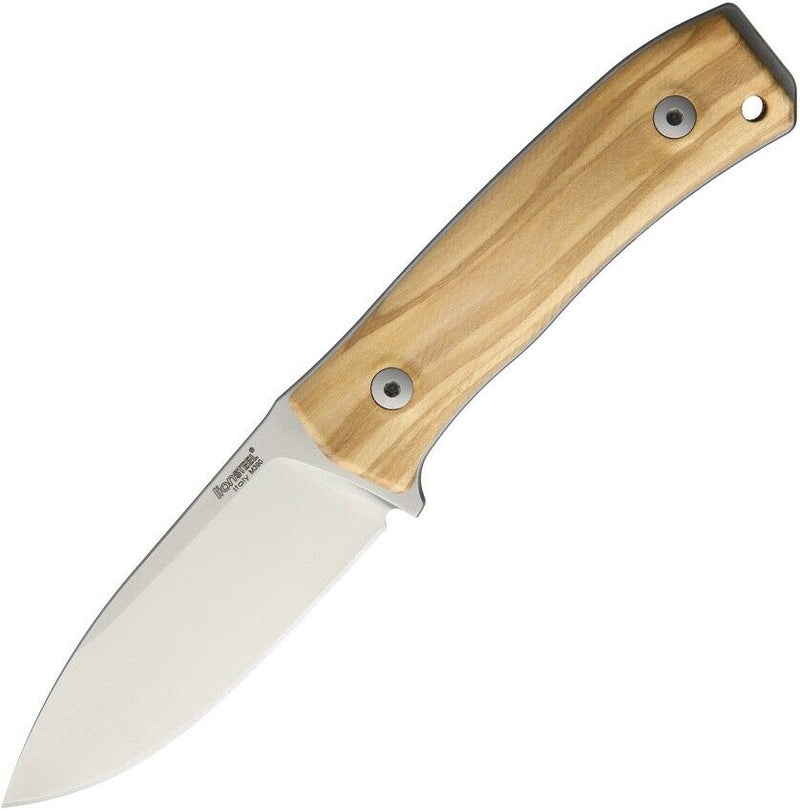 LionSTEEL Fixed Knife 3.75" Satin Finish M390 Full Tang Blade Olive Wood Handle M4UL -LionSTEEL - Survivor Hand Precision Knives & Outdoor Gear Store