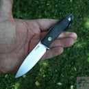 LionSTEEL M1 Fixed Knife 3" M390 Steel Drop Point Full Tang Blade Black G10 Handle M1GBK -LionSTEEL - Survivor Hand Precision Knives & Outdoor Gear Store