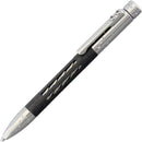 LionSTEEL Nyala Twist Pen Silver Titanium With Carbon Fiber Insert Construction NYFCGYS -LionSTEEL - Survivor Hand Precision Knives & Outdoor Gear Store