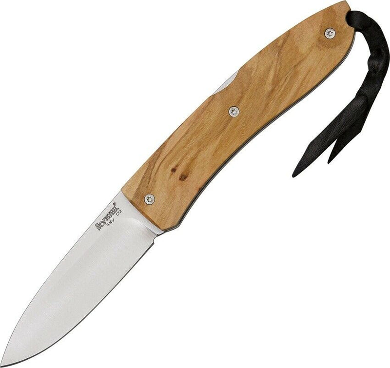 LionSTEEL Opera Lockback Folding Knife 2.87" D2 Tool Blade Olive Wood Handle 8800UL -LionSTEEL - Survivor Hand Precision Knives & Outdoor Gear Store