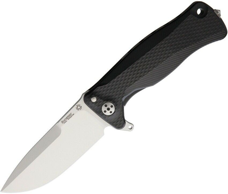 LionSTEEL SR11 Folding Knife 3.5" Sleipner Tool Blade Black Aluminum Handle SR11ABS -LionSTEEL - Survivor Hand Precision Knives & Outdoor Gear Store