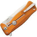 LionSTEEL SR11 Folding Knife 3.5" Sleipner Tool Blade Orange Aluminum Handle SR11AOS -LionSTEEL - Survivor Hand Precision Knives & Outdoor Gear Store