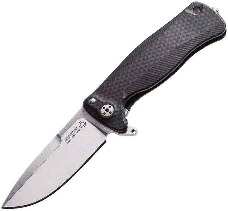 LionSTEEL SR22 Folding Knife 3" Sleipner Tool Blade Black Aluminum Handle SR22ABS -LionSTEEL - Survivor Hand Precision Knives & Outdoor Gear Store