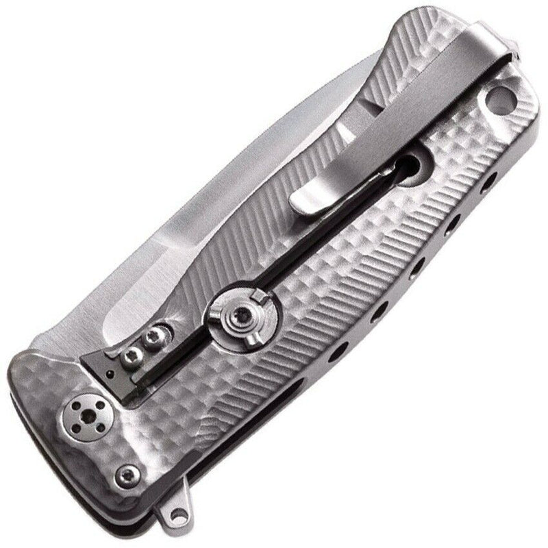 LionSTEEL SR22 Folding Knife 3" Sleipner Tool Blade Gray Titanium Handle SR22G -LionSTEEL - Survivor Hand Precision Knives & Outdoor Gear Store