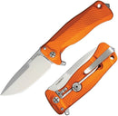LionSTEEL SR22 Folding Knife 3" Sleipner Tool Blade Orange Aluminum Handle SR22AOS -LionSTEEL - Survivor Hand Precision Knives & Outdoor Gear Store