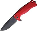 LionSTEEL SR22 Folding Knife 3" Sleipner Tool Blade Red Aluminum Handle S22ARB -LionSTEEL - Survivor Hand Precision Knives & Outdoor Gear Store
