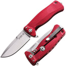 LionSTEEL SR22 Folding Knife 3" Sleipner Tool Blade Red Aluminum Handle SR22ARS -LionSTEEL - Survivor Hand Precision Knives & Outdoor Gear Store