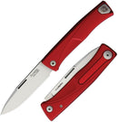 LionSTEEL Thrill Folding Knife 3" M390 Bohler Steel Blade Red Aluminum Handle TLARS -LionSTEEL - Survivor Hand Precision Knives & Outdoor Gear Store
