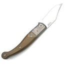 LionSTEEL Gitano Slip Joint Pocket Knife 3.25" Niolox Tool Steel, Green Micarta Handle GT01CVG -LionSTEEL - Survivor Hand Precision Knives & Outdoor Gear Store