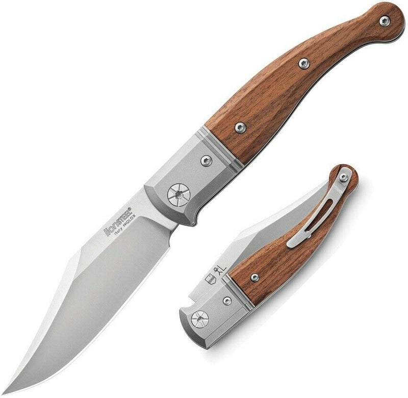 LionSTEEL Gitano Slip Joint Pocket Knife 3.25" Niolox Tool Steel Blade Santos Wood Handle GT01ST -LionSTEEL - Survivor Hand Precision Knives & Outdoor Gear Store