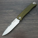 LionSTEEL Thrill Slip Joint Folding Knife 3" M390 Steel Blade Green Aluminum Handle TLAGS -LionSTEEL - Survivor Hand Precision Knives & Outdoor Gear Store