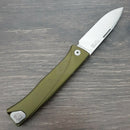 LionSTEEL Thrill Slip Joint Folding Knife 3" M390 Steel Blade Green Aluminum Handle TLAGS -LionSTEEL - Survivor Hand Precision Knives & Outdoor Gear Store