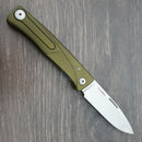 LionSTEEL Thrill Slip Joint Folding Knife 3" M390 Steel Blade Green Aluminum Handle TLAGS -LionSTEEL - Survivor Hand Precision Knives & Outdoor Gear Store
