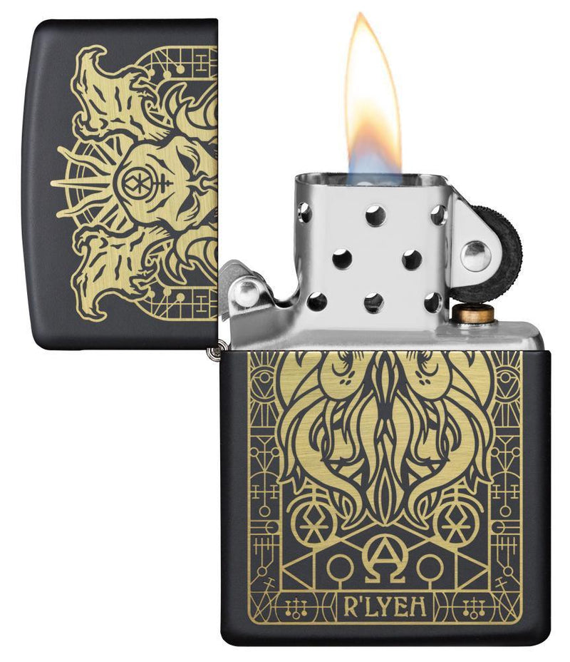 Zippo Lighter Monster Windproof Refillable Dimensions: 1.44" x 2.25" All metal Construcion Made In USA 11268 -Zippo - Survivor Hand Precision Knives & Outdoor Gear Store