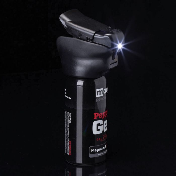 Mace Night Defender Pepper Gel Stream Pattern Reaches Up To 18 Feet / 20 Bursts 80817 -Mace - Survivor Hand Precision Knives & Outdoor Gear Store