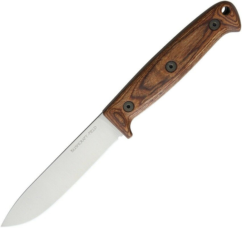 Ontario Bushcraft Fixed Knife 5" Stainless Steel Full Tang Blade Wood Handle 8696 -Ontario - Survivor Hand Precision Knives & Outdoor Gear Store