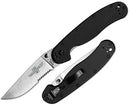 Ontario RAT Model 1 Folding Knife AUS-8 Steel Blade Black Nylon Handle 8849 -Ontario - Survivor Hand Precision Knives & Outdoor Gear Store