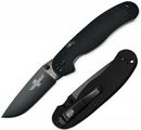 Ontario RAT IA Folding Pocket Knife 3.5" AUS-8 Steel Blade Black G10 Handle 8871 -Ontario - Survivor Hand Precision Knives & Outdoor Gear Store