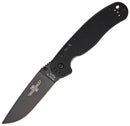 Ontario RAT IA Folding Pocket Knife 3.5" AUS-8 Steel Blade Black G10 Handle 8871 -Ontario - Survivor Hand Precision Knives & Outdoor Gear Store