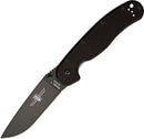 Ontario RAT Model 1 Folding Knife AUS-8 Steel Blade Black Nylon Handle 8846 -Ontario - Survivor Hand Precision Knives & Outdoor Gear Store