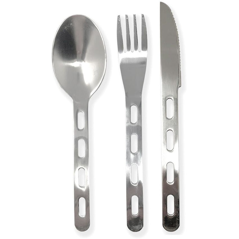 Pathfinder Utensil Set Fork / Spoon / Knife. 304 Stainless Steel One Piece Construction H058 -Pathfinder - Survivor Hand Precision Knives & Outdoor Gear Store