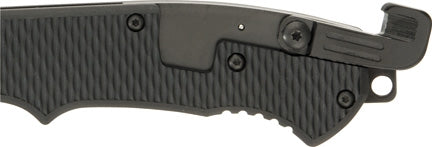 Gerber Hinderer CLS Folding Knife 440A Steel Blade Textured Black Glass Filled Nylon Handle 1870 -Gerber - Survivor Hand Precision Knives & Outdoor Gear Store