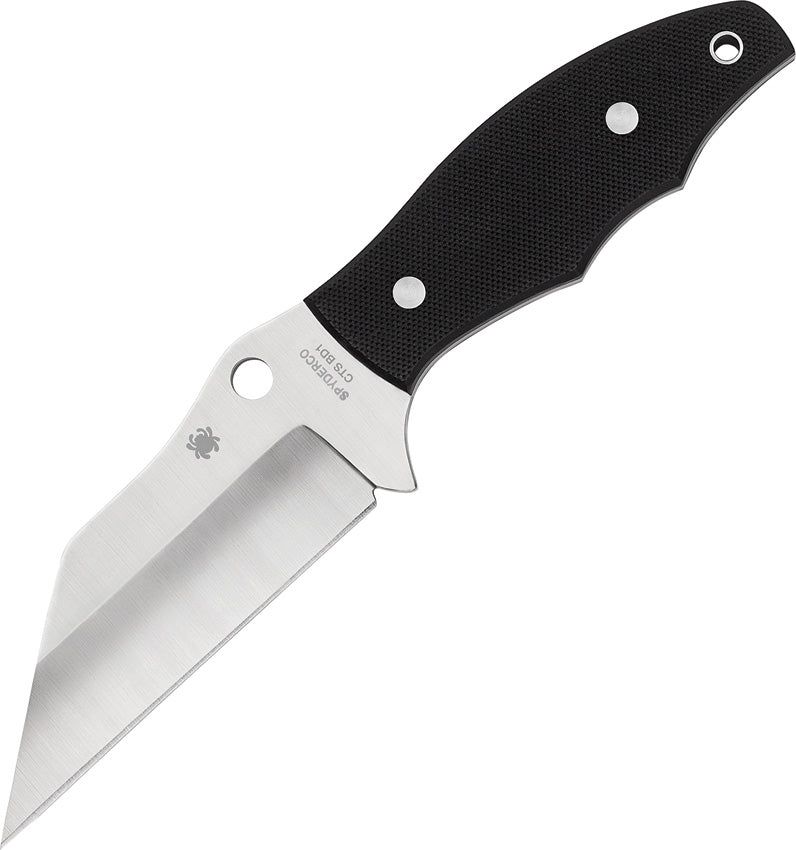 Spyderco Ronin 2 Fixed Knife 4.08" CTSBD1 Steel Wharncliffe Blade Black G10 Handle FB09GP2 -Spyderco - Survivor Hand Precision Knives & Outdoor Gear Store