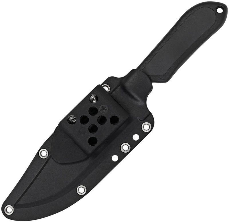 Spyderco Street Bowie Fixed Knife 5" VG-10 Steel Blade Black FRN/Rubber Insert Handle FB04PBB -Spyderco - Survivor Hand Precision Knives & Outdoor Gear Store