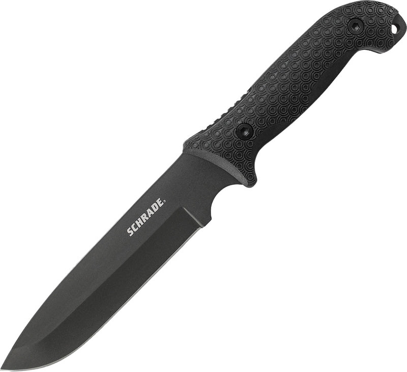 Schrade Frontier Fixed Knife 7" 1095 Carbon Steel Drop Full Tang Blade Black TPE Handle	HF52 -Schrade - Survivor Hand Precision Knives & Outdoor Gear Store