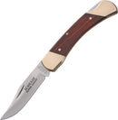 Schrade Uncle Henry Bear Paw Knife Stainless Blade & Wood Handles/Brass 5" Closed LB7 -Schrade - Survivor Hand Precision Knives & Outdoor Gear Store