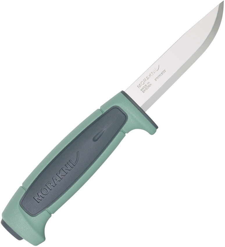 Mora Basic 546 Knife 3.58" Stainless Steel Blade Mint Green Polypropylene Handle 02581 -Mora - Survivor Hand Precision Knives & Outdoor Gear Store