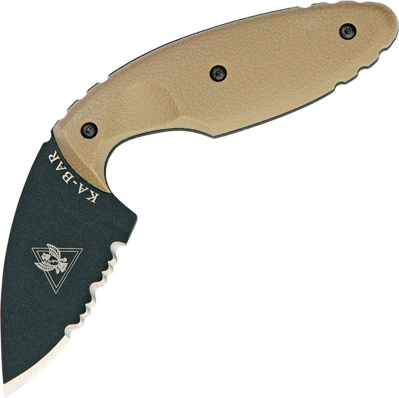 KABAR TDI Law Enforcement Knife AUS8A S. Steel Blade & Coyote Brown Zytel Handle 1477CB -Ka-Bar - Survivor Hand Precision Knives & Outdoor Gear Store